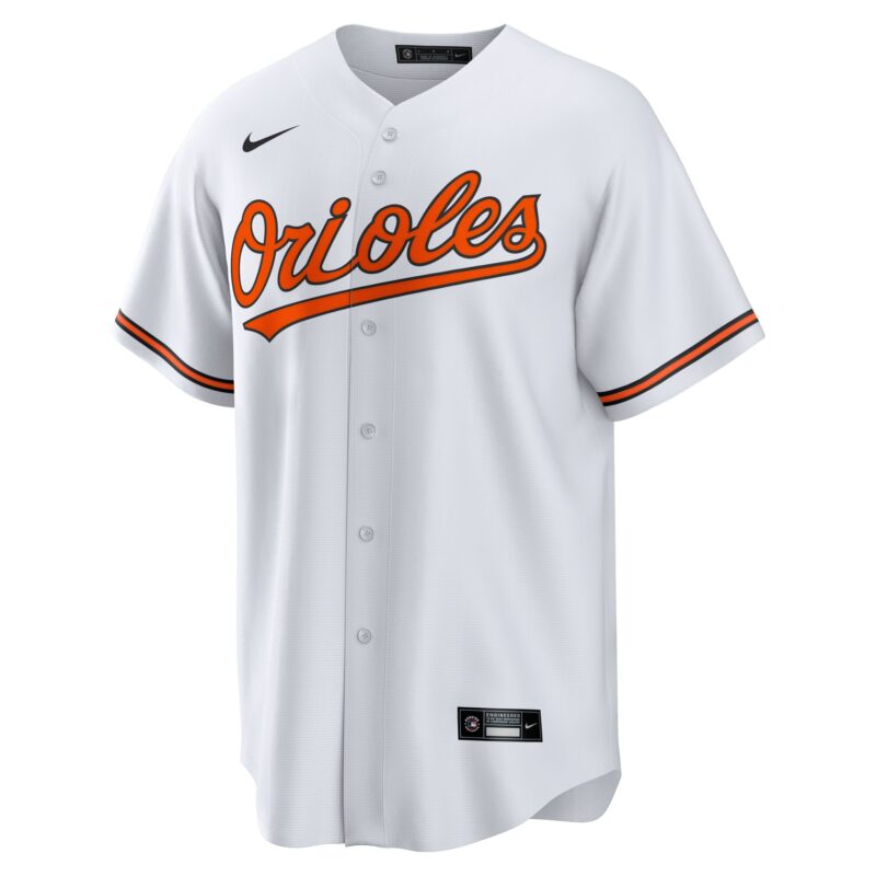 Albert Suarez Baltimore Orioles Home Jersey - White - Image 2