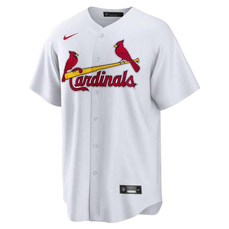 Alec Burleson St. Louis Cardinals Home Jersey - White - Image 2