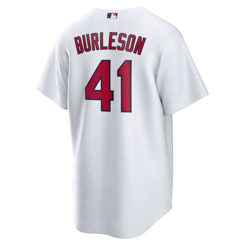 Alec Burleson St. Louis Cardinals Home Jersey - White - Image 3