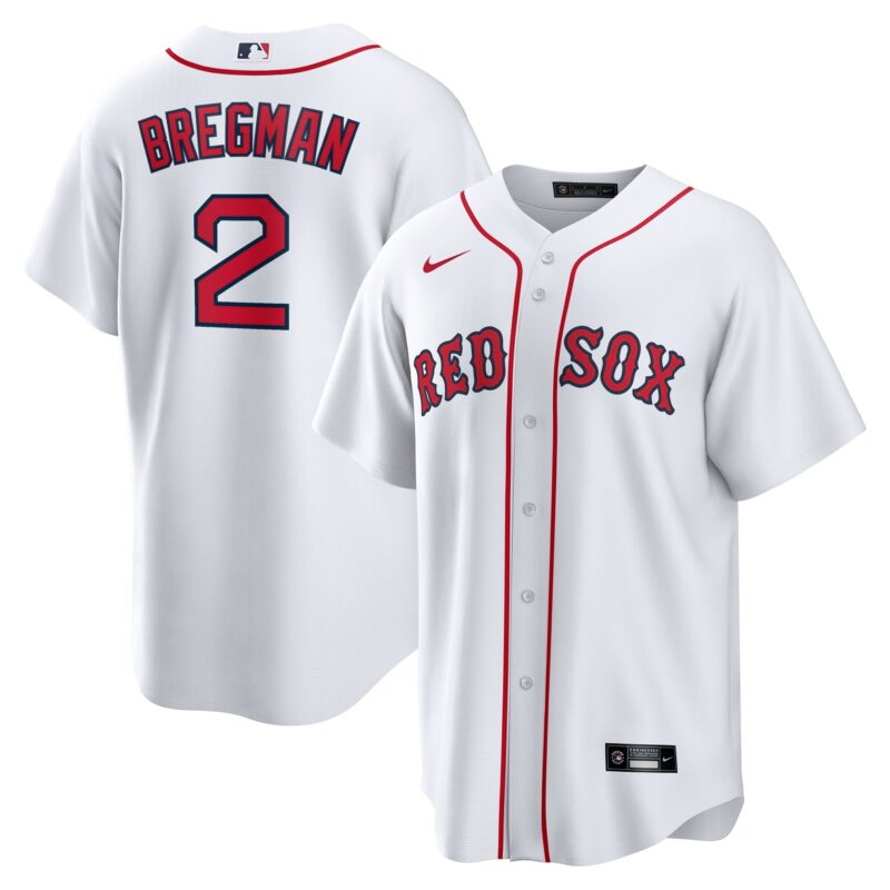Alex Bregman Boston Red Sox Home 1.0 Player Jersey - White