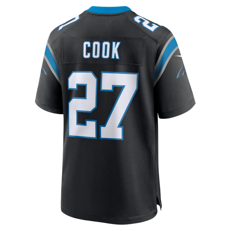 Alex Cook Carolina Panthers Game Jersey - Black - Image 3