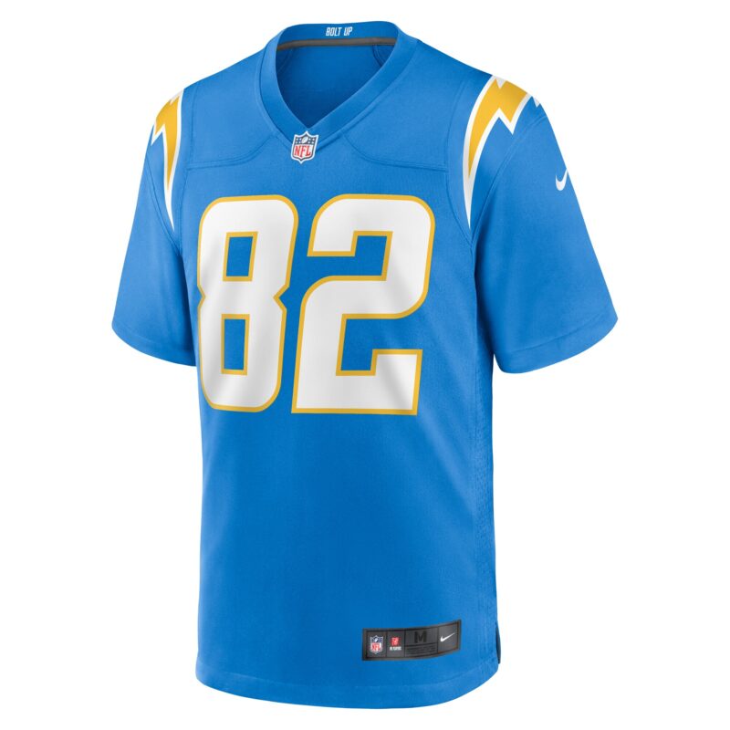 Alex Erickson Los Angeles Chargers Team Game Jersey - Powder Blue - Image 2