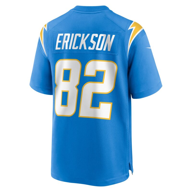 Alex Erickson Los Angeles Chargers Team Game Jersey - Powder Blue - Image 3