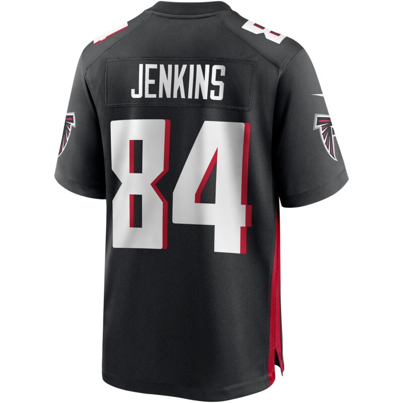 Alfred Jenkins Atlanta Falcons Game Retired Player Jersey - Black - Image 3