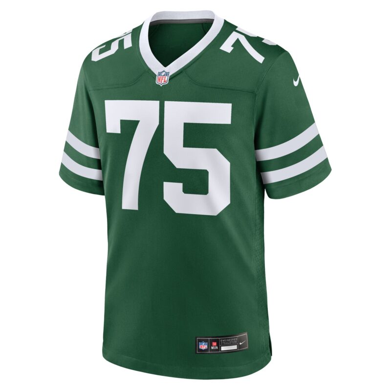 Alijah Vera-Tucker New York Jets Team Game Jersey - Legacy Green - Image 2
