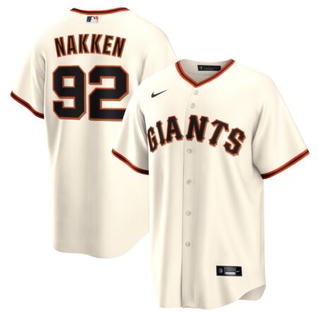 Alyssa Nakken San Francisco Giants Home Player Jersey - Cream