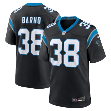 Amaré Barno Carolina Panthers Game Jersey - Black