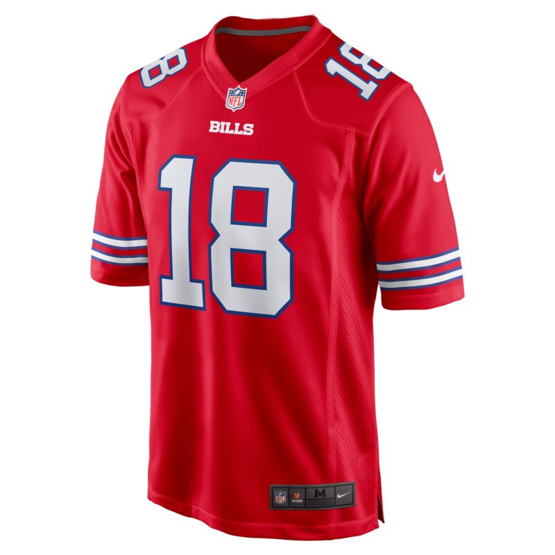 Amari Cooper Buffalo Bills 2nd Alternate Game Jersey - Red - Image 2
