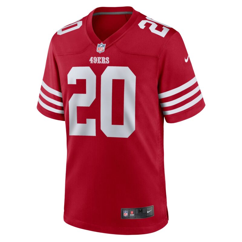 Ambry Thomas San Francisco 49ers Game Jersey - Scarlet - Image 2