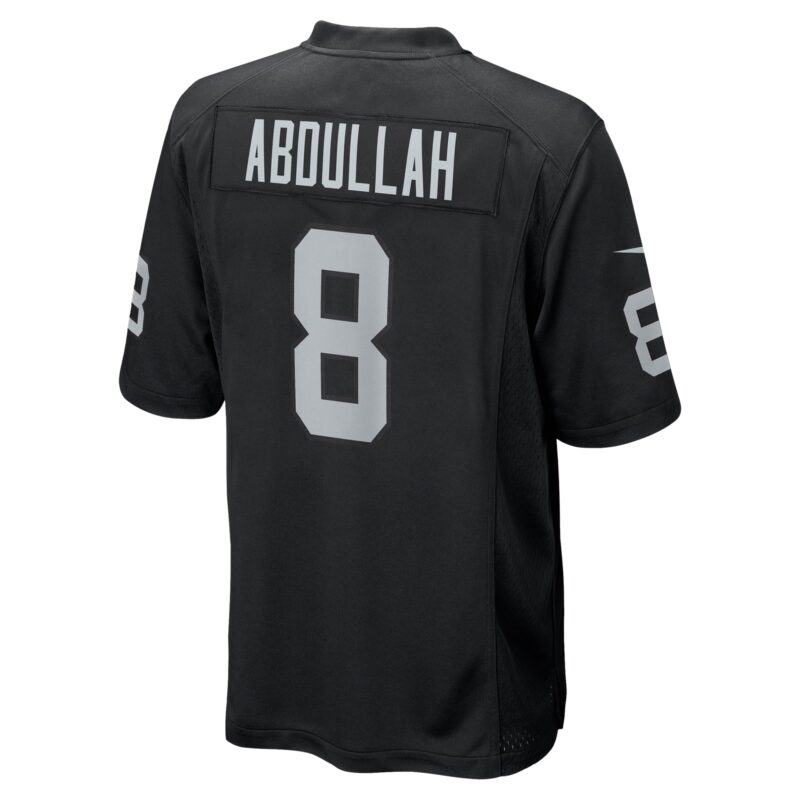 Ameer Abdullah Las Vegas Raiders Team Game Jersey - Black - Image 3