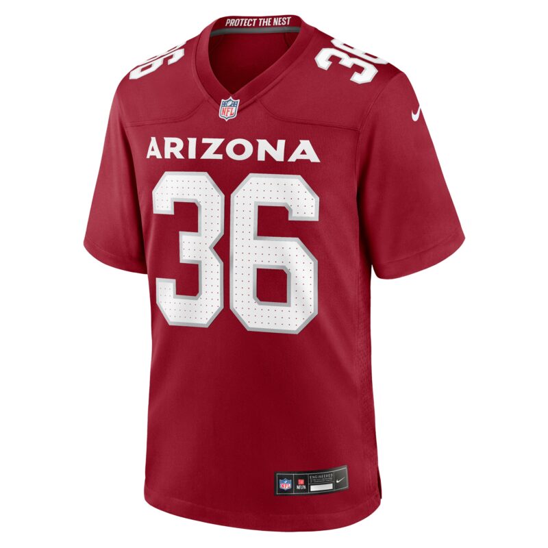 Andre Chachere Arizona Cardinals Team Game Jersey - Cardinal - Image 2