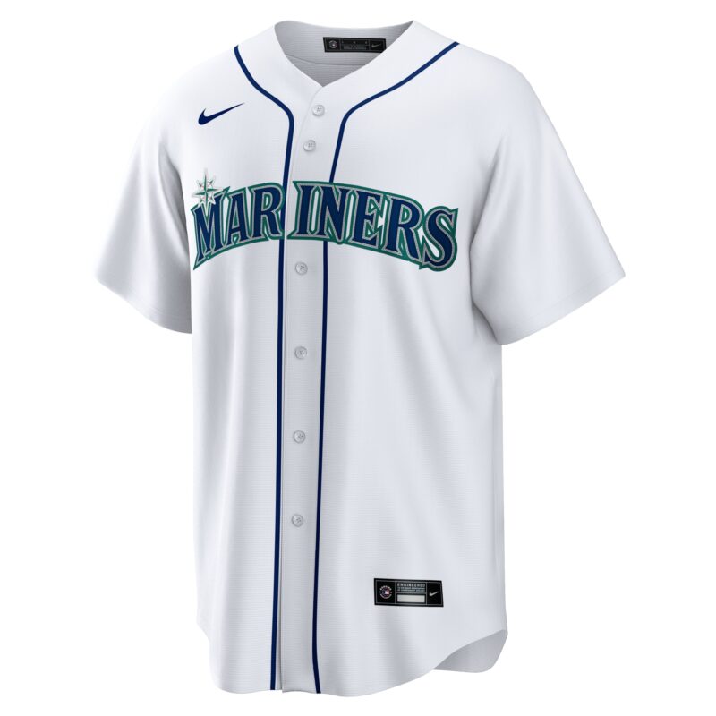 Andres Munoz Seattle Mariners Home Jersey - White - Image 2