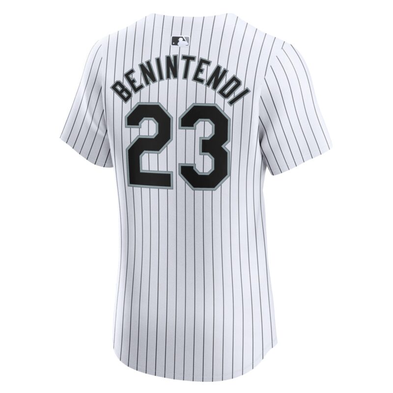 Andrew Benintendi Chicago White Sox Home Elite Player Jersey - White - Image 3