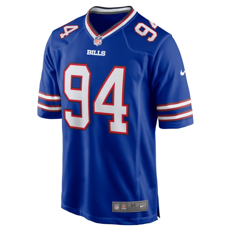 Andrew Brown Buffalo Bills Game Jersey - Royal - Image 2
