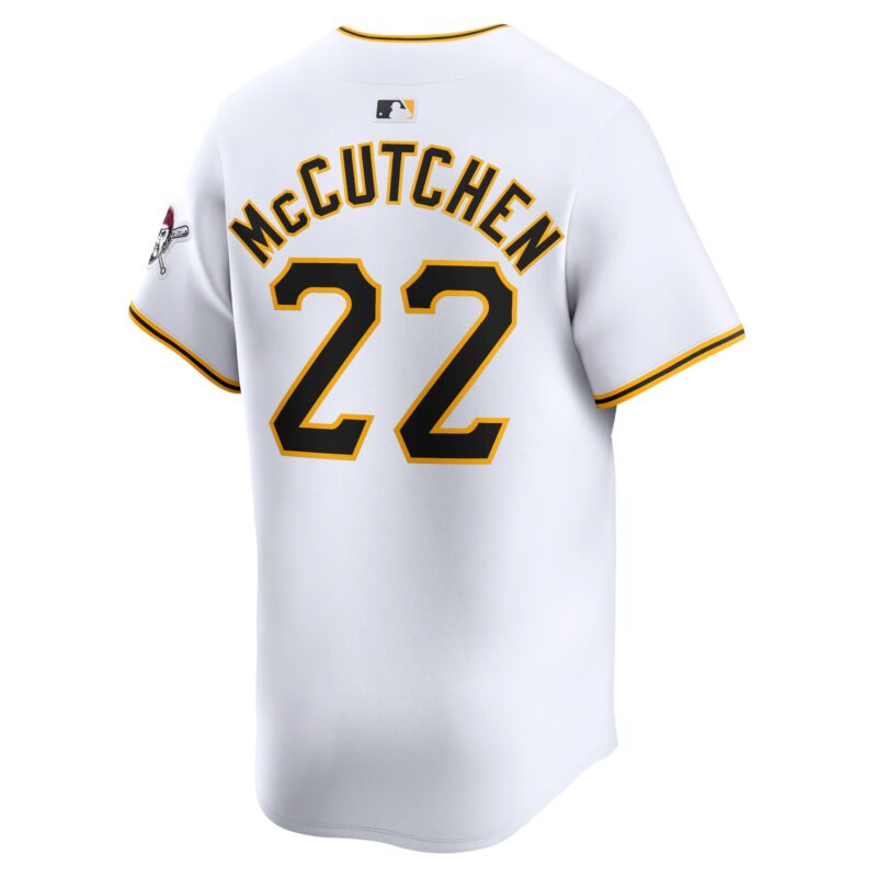 Andrew McCutchen Pittsburgh Pirates Home Limited Player Jersey - White - Image 3