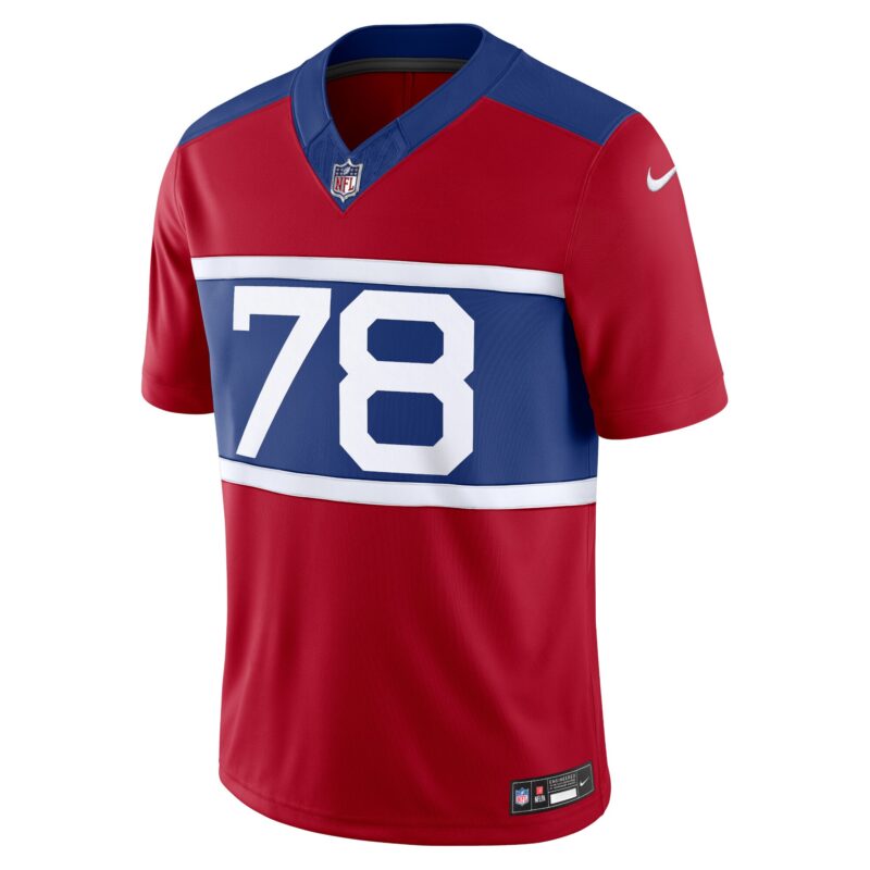 Andrew Thomas New York Giants Alternate Vapor F.U.S.E. Limited Jersey - Century Red - Image 2