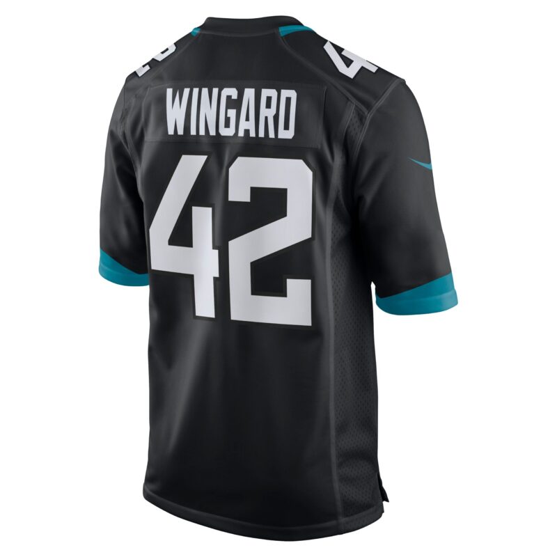 Andrew Wingard Jacksonville Jaguars Game Jersey - Black - Image 3