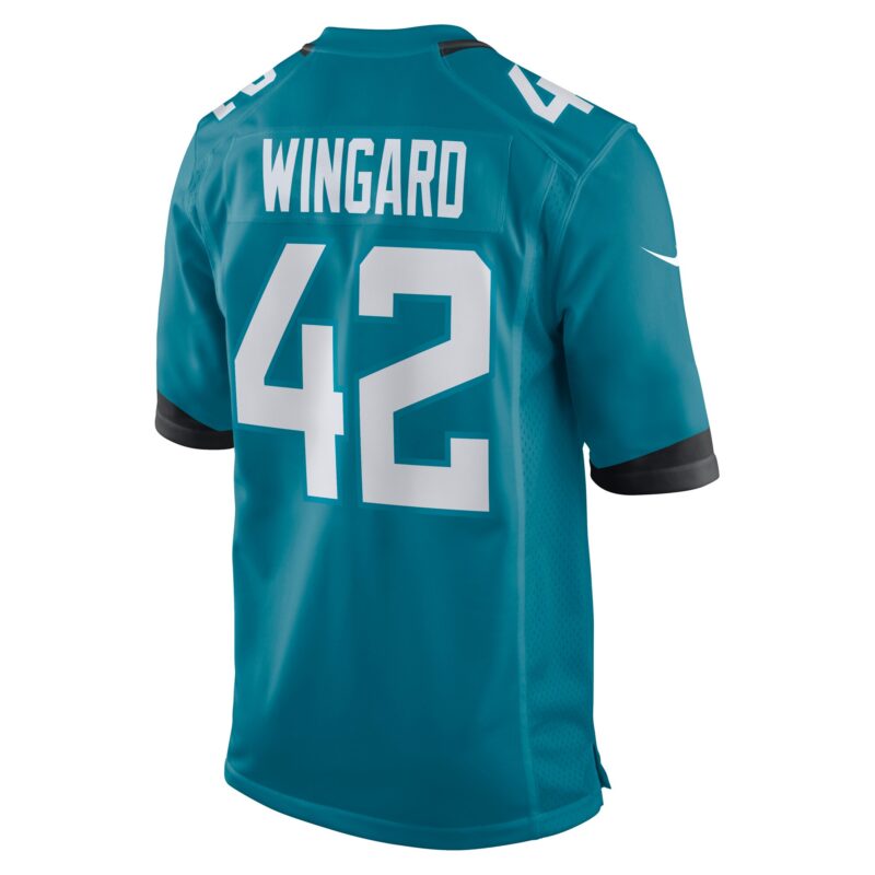 Andrew Wingard Jacksonville Jaguars Game Jersey - Teal - Image 3