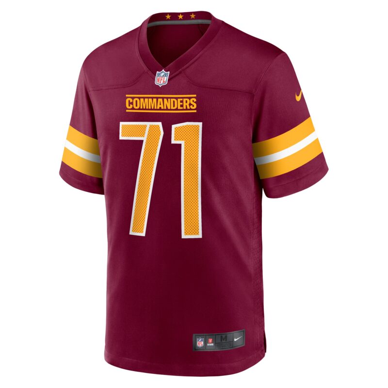 Andrew Wylie Washington Commanders Game Player Jersey - Burgundy - Image 2