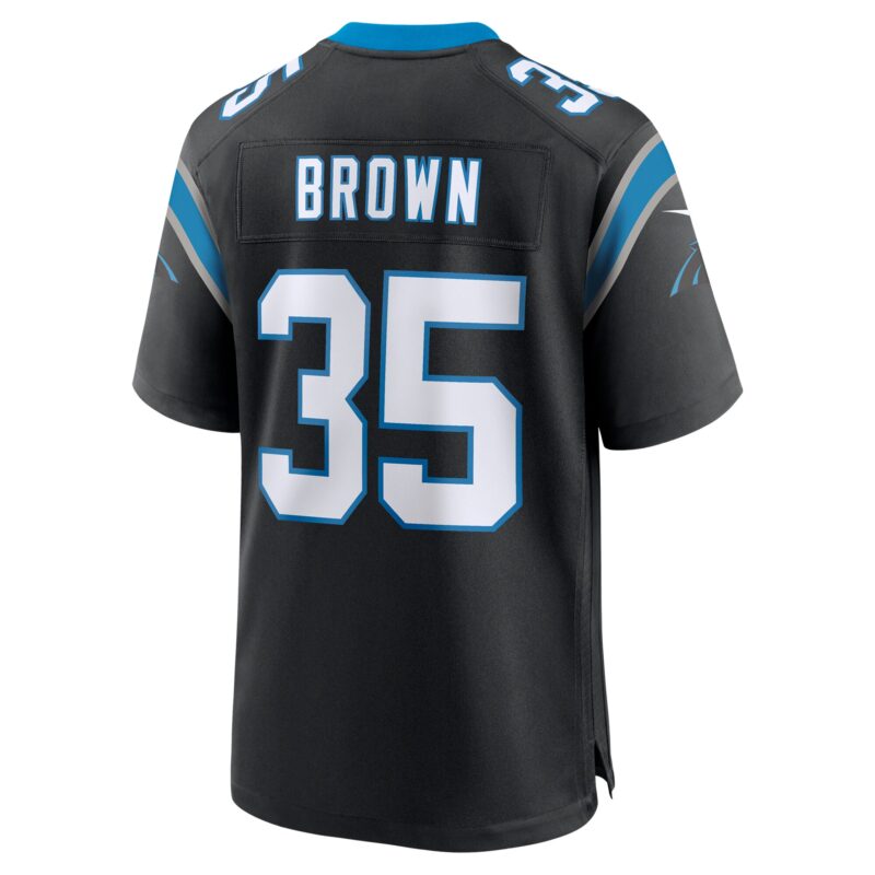 Anthony Brown Carolina Panthers Game Jersey - Black - Image 3