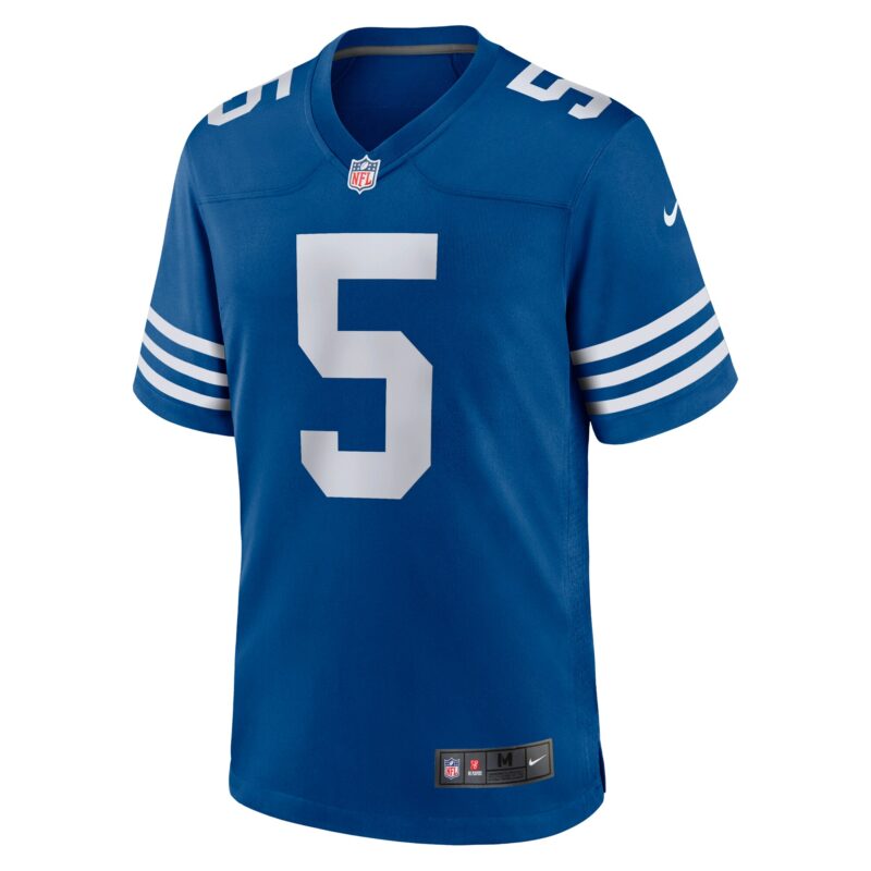 Anthony Richardson Indianapolis Colts Alternate Game Jersey - Royal - Image 2