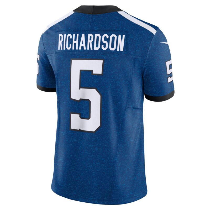 Anthony Richardson Indianapolis Colts Alternate Vapor F.U.S.E. Limited Jersey - Royal - Image 3