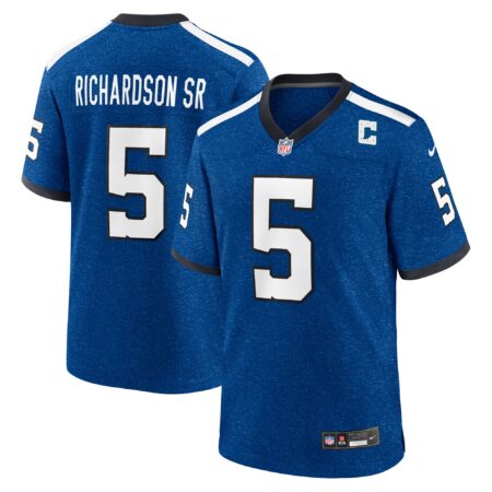 Anthony Richardson Sr. Indianapolis Colts Alternate Indiana Nights Game Jersey - Royal