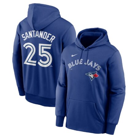 Anthony Santander Toronto Blue Jays Name & Number Performance Pullover Hoodie - Royal