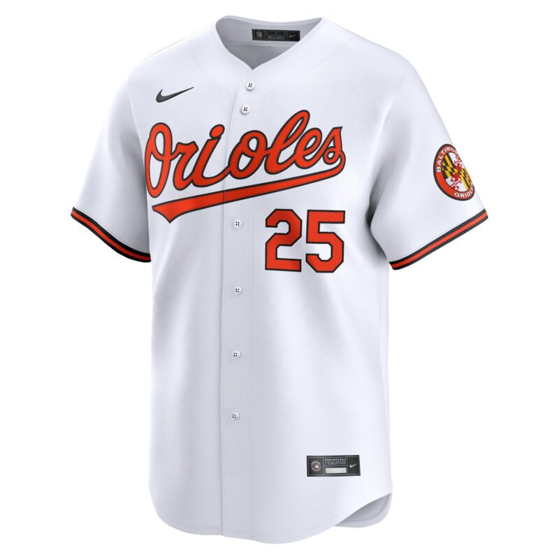 Anthony Santander Baltimore Orioles Home Limited Player Jersey - White - Image 2