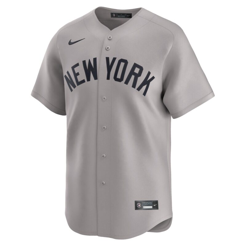 Anthony Volpe New York Yankees Away Limited Player Jersey - Gray - Image 2