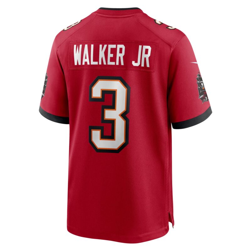 Anthony Walker Jr. Tampa Bay Buccaneers Team Game Jersey - Red - Image 3