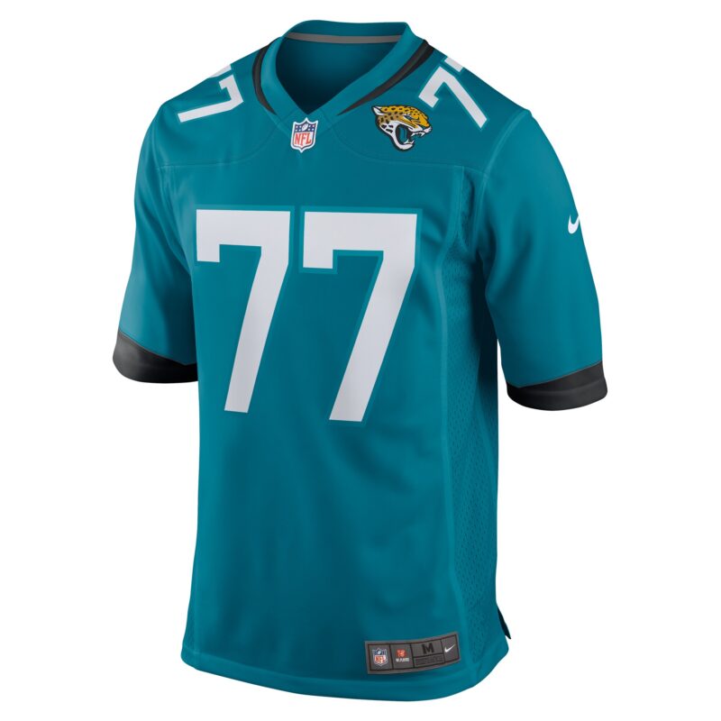 Anton Harrison Jacksonville Jaguars Game Jersey - Teal - Image 2