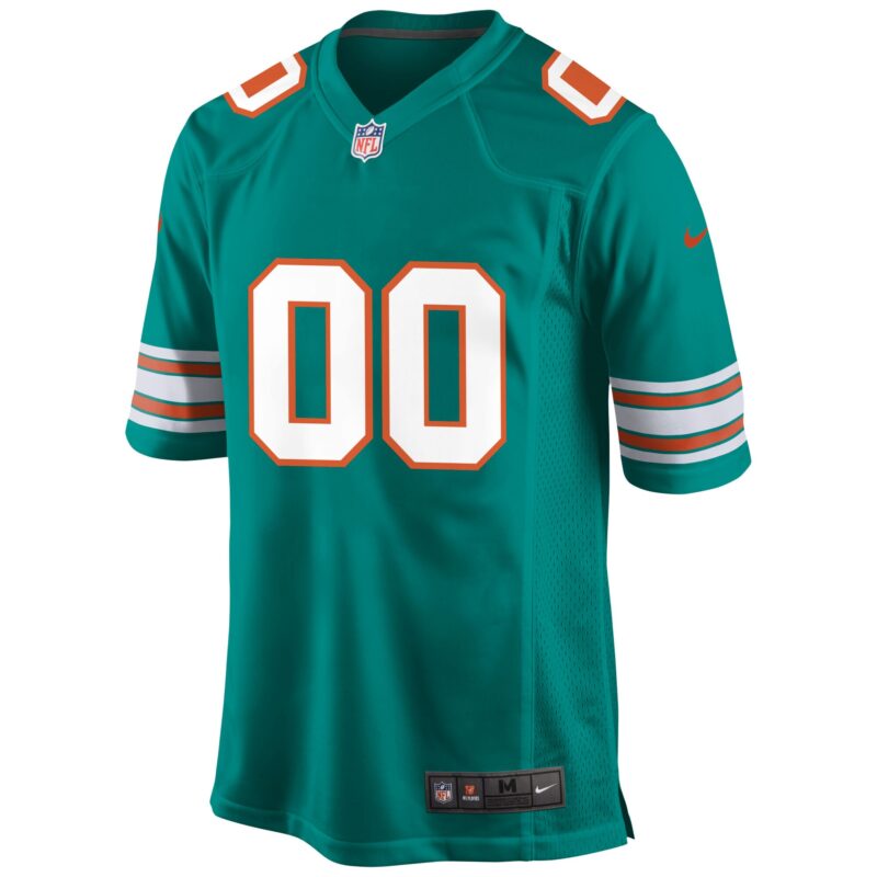 Miami Dolphins Alternate Custom Game Jersey - Aqua - Image 2