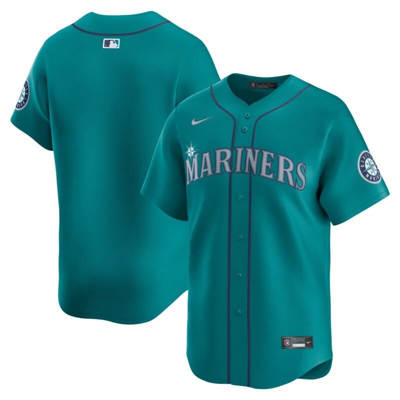Seattle Mariners Alternate Limited Jersey - Aqua