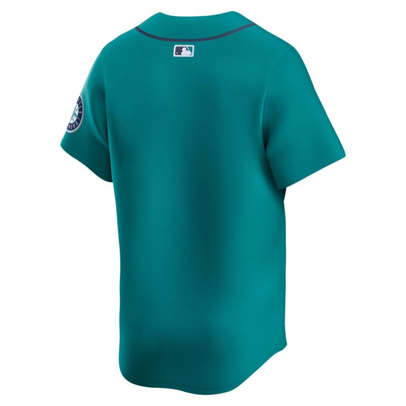 Seattle Mariners Alternate Limited Jersey - Aqua - Image 3