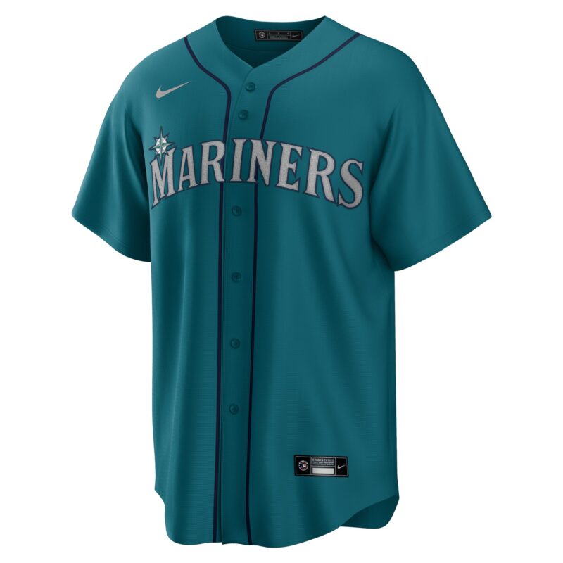 Seattle Mariners Alternate Team Jersey - Aqua - Image 2