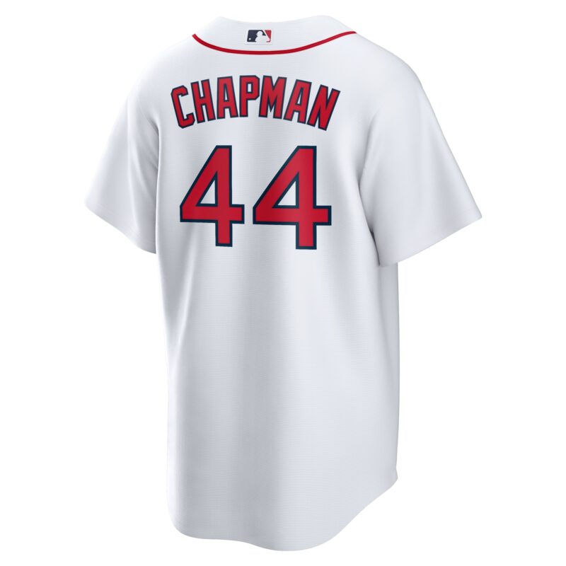 Aroldis Chapman Boston Red Sox Home Jersey - White - Image 3