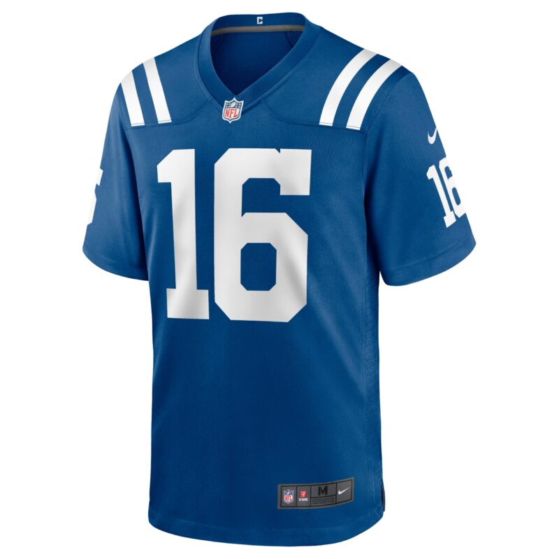 Ashton Dulin Indianapolis Colts Game Jersey - Royal - Image 2