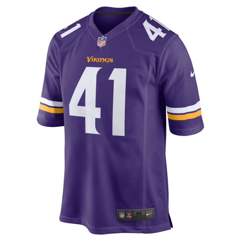 Austin Bryant Minnesota Vikings Game Jersey - Purple - Image 2