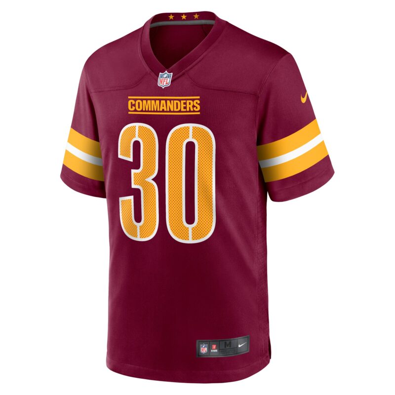 Austin Ekeler Washington Commanders Game Player Jersey - Burgundy - Image 2
