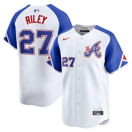 Austin Riley Atlanta Braves City Connect Limited Jersey - White