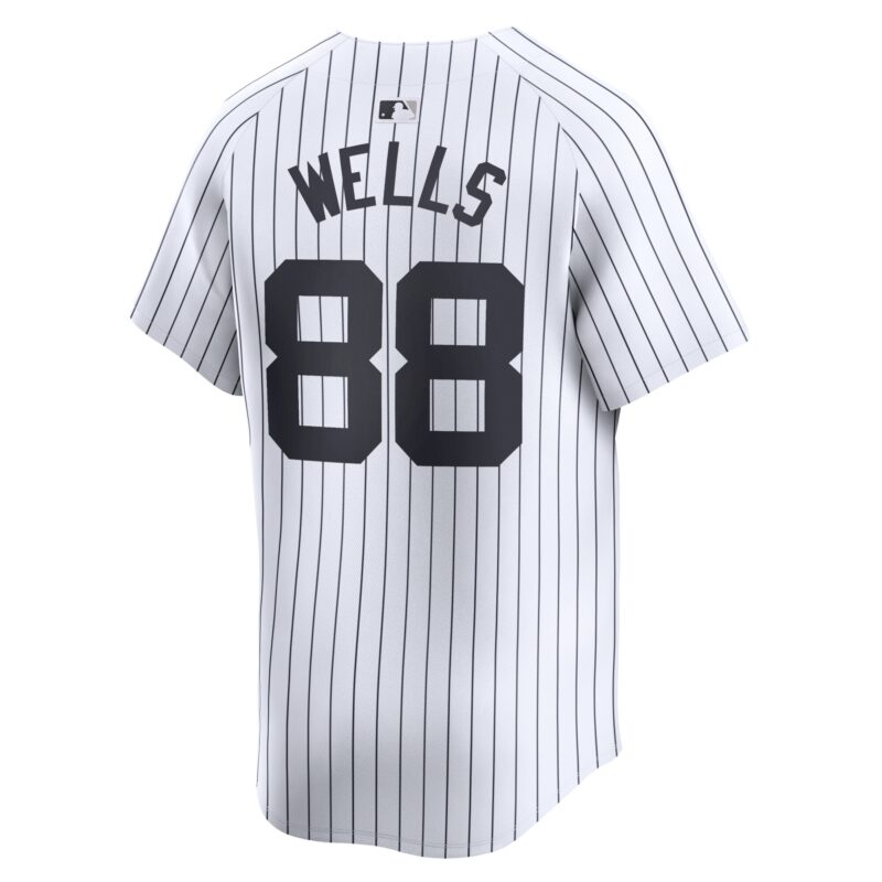Austin Wells New York Yankees Home Limited Player Jersey - White - Image 3
