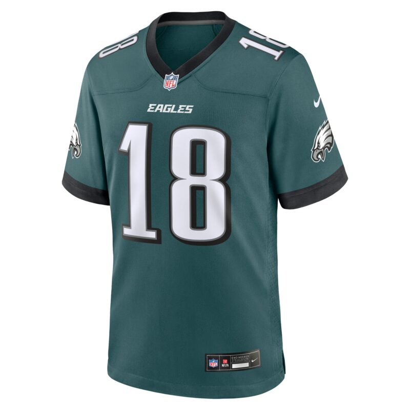 Avery Williams Philadelphia Eagles Team Game Jersey - Midnight Green - Image 2
