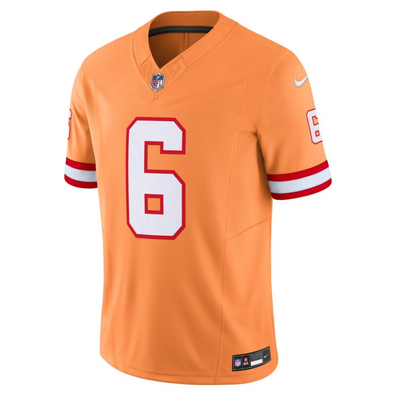 Baker Mayfield Tampa Bay Buccaneers 2nd Alternate Vapor F.U.S.E. Limited Jersey - Orange - Image 2