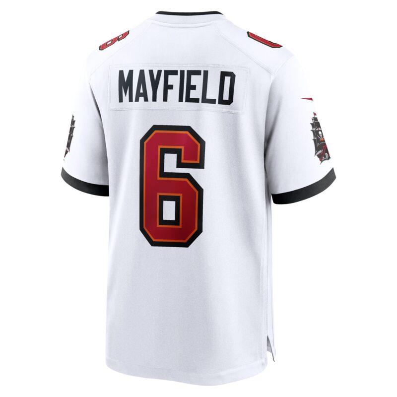 Baker Mayfield Tampa Bay Buccaneers Away Game Jersey - White - Image 3