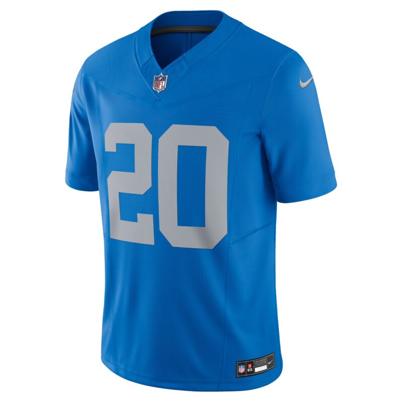 Barry Sanders Detroit Lions Vapor F.U.S.E. Alternate Limited Jersey - Blue - Image 2