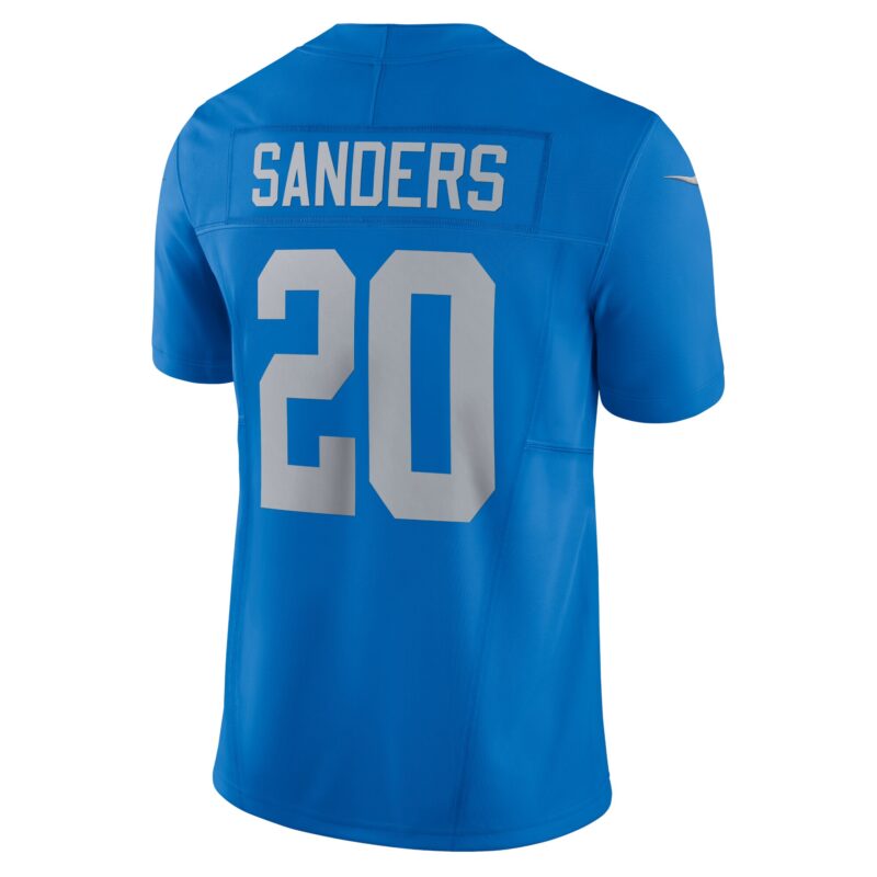 Barry Sanders Detroit Lions Vapor F.U.S.E. Alternate Limited Jersey - Blue - Image 3