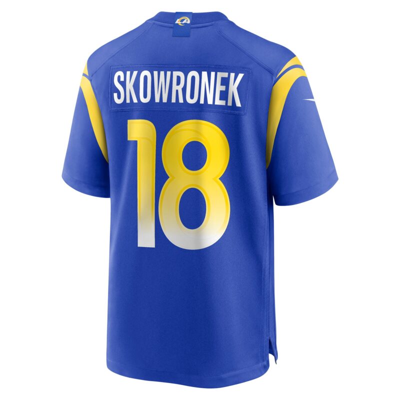 Ben Skowronek Los Angeles Rams Game Jersey - Royal - Image 3