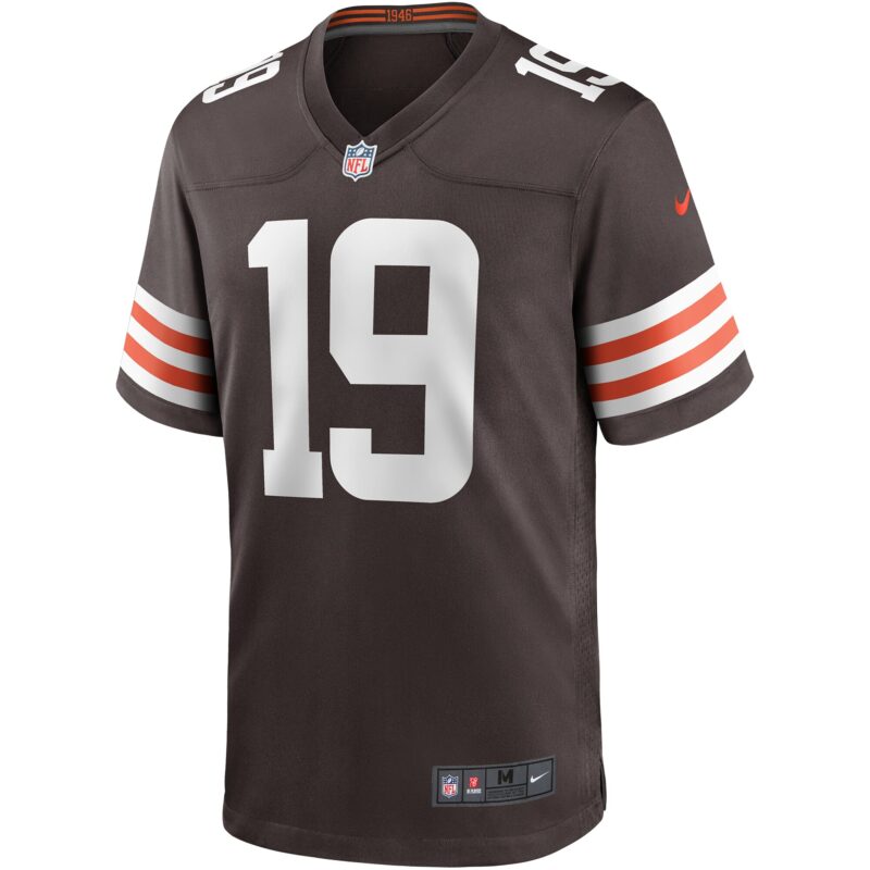 Bernie Kosar Cleveland Browns Game Retired Player Jersey - Brown - Image 2
