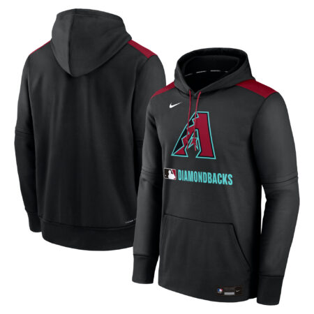 Arizona Diamondbacks Collection Performance Pullover Hoodie - Black